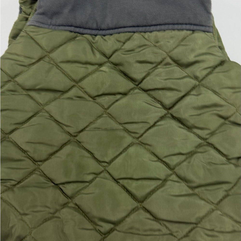 Tommy Bahama Kids Green and Gray Quilted Puffer Vest 18 Months - Picture 5 of 5